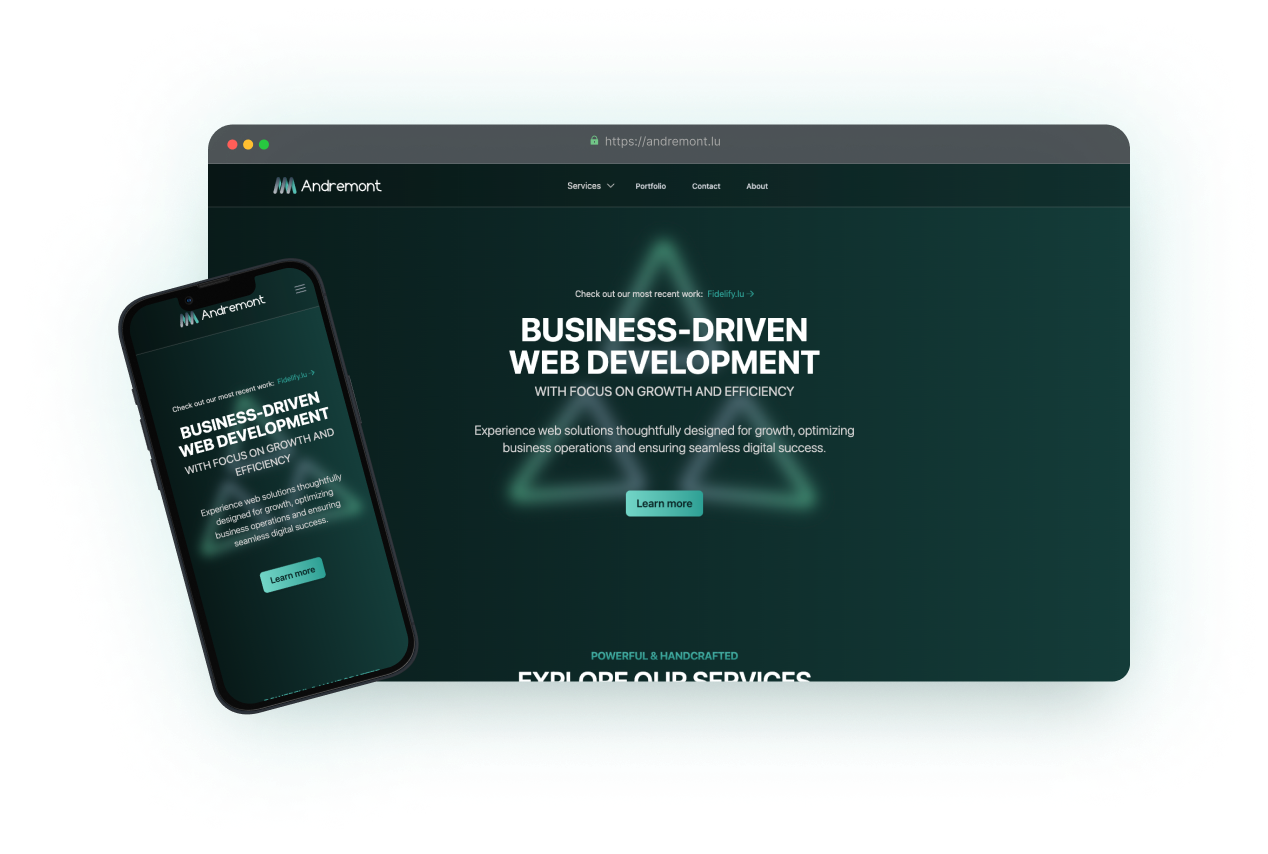 Andremont - Corporate Website